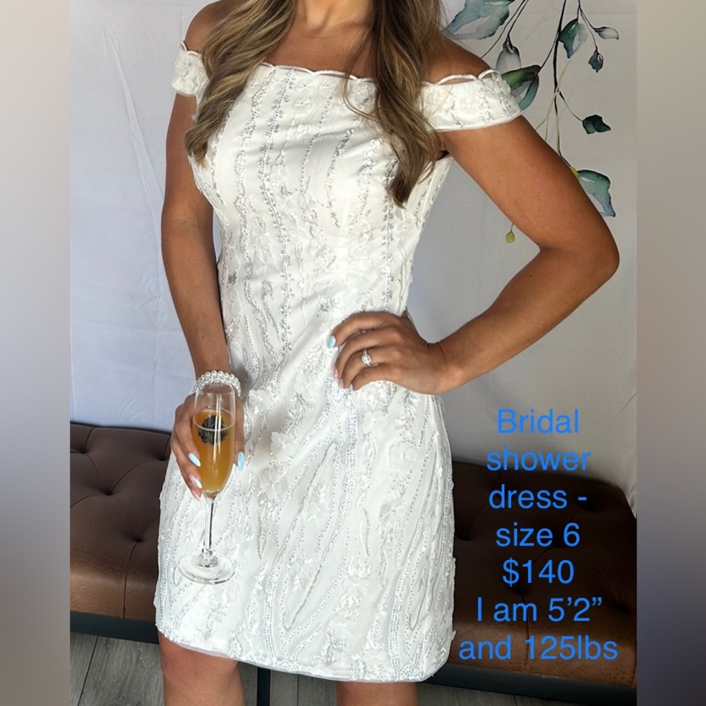 Bridal shower dress